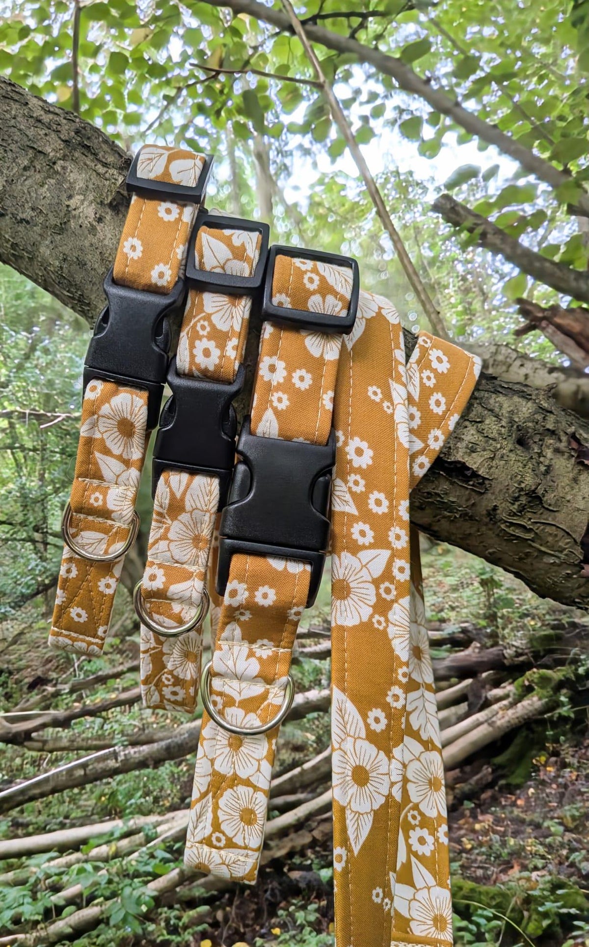 Fall Bouquet Dog Collar - Basic Range