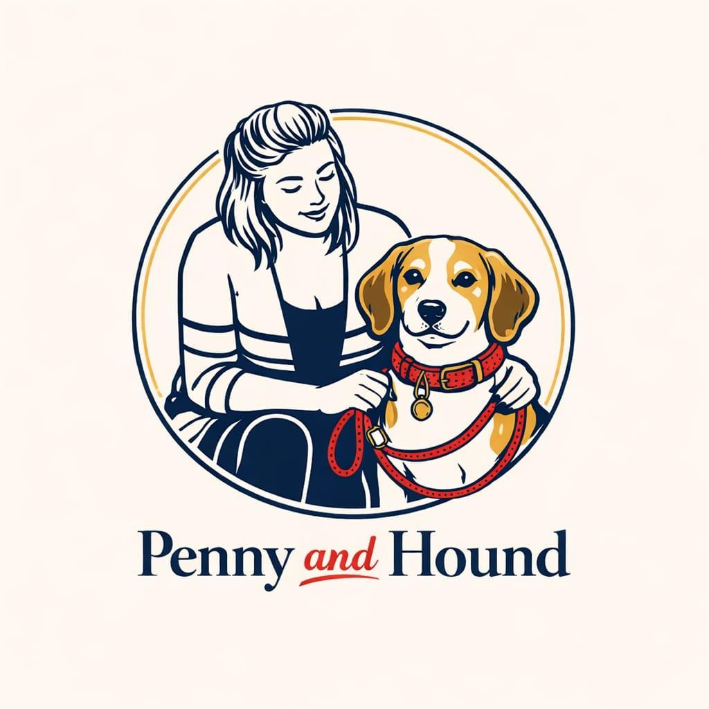 Penny and Hound